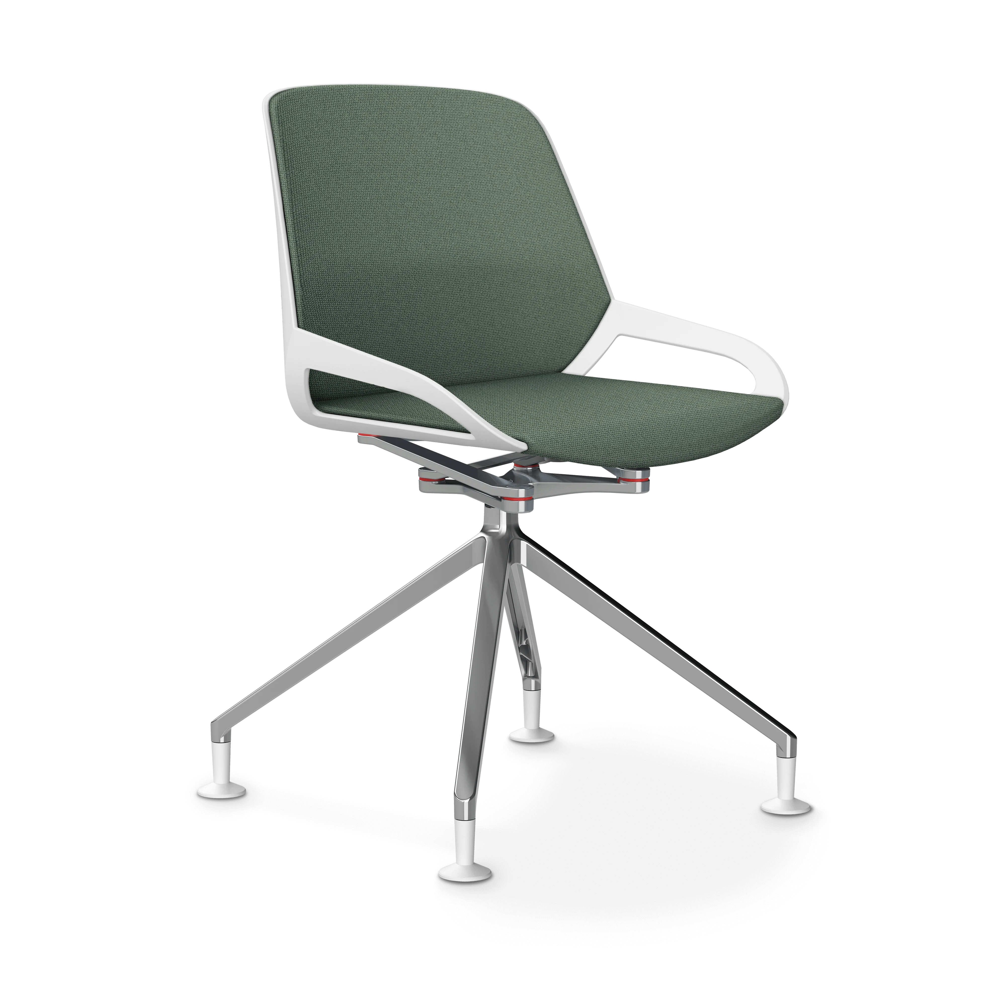 Aeris Numo Comfort Fußkreuz Gleiter Sitzbezug blassgrün meliert - Image 4