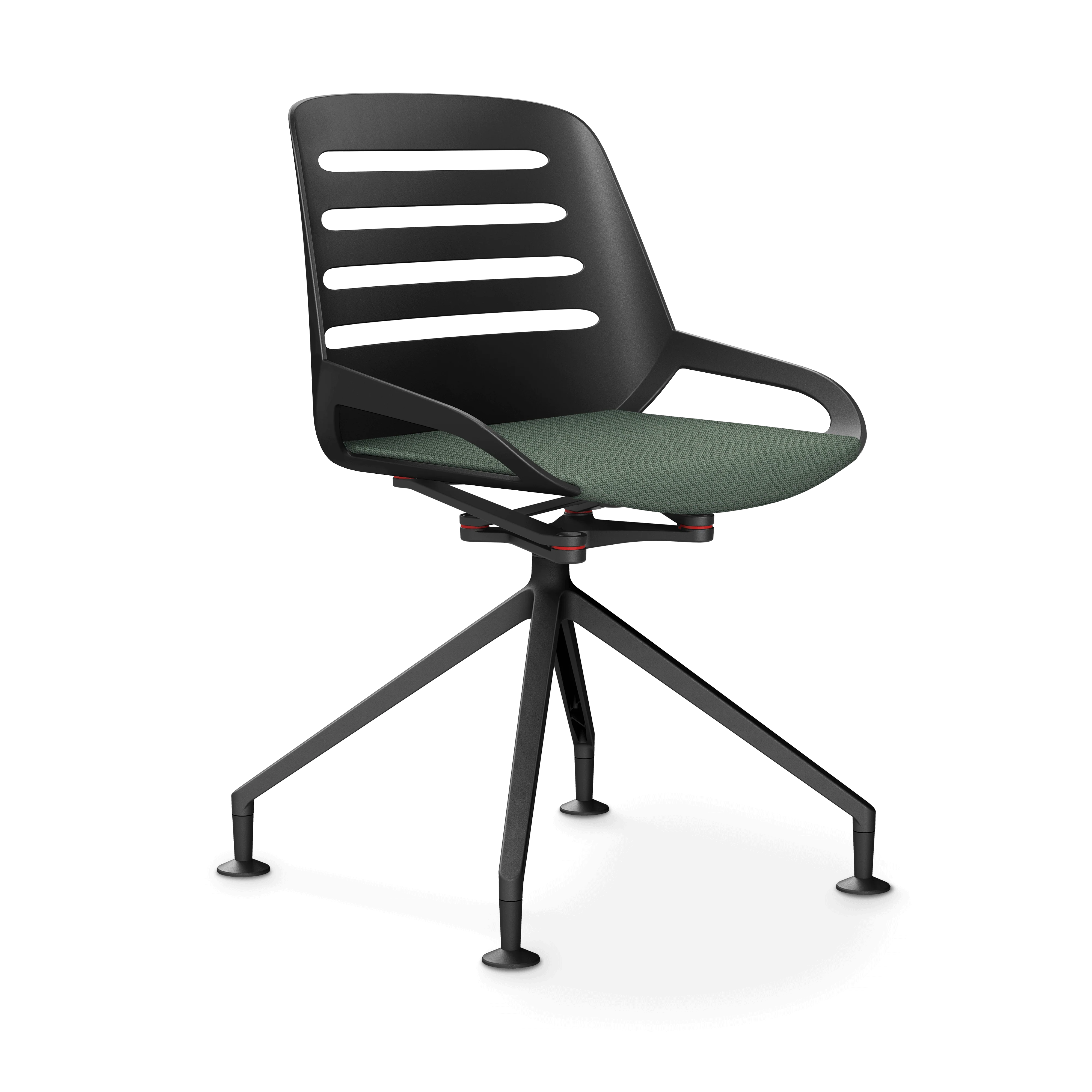 Aeris Numo Comfort Fußkreuz Gleiter Sitzbezug blassgrün meliert - Image 5