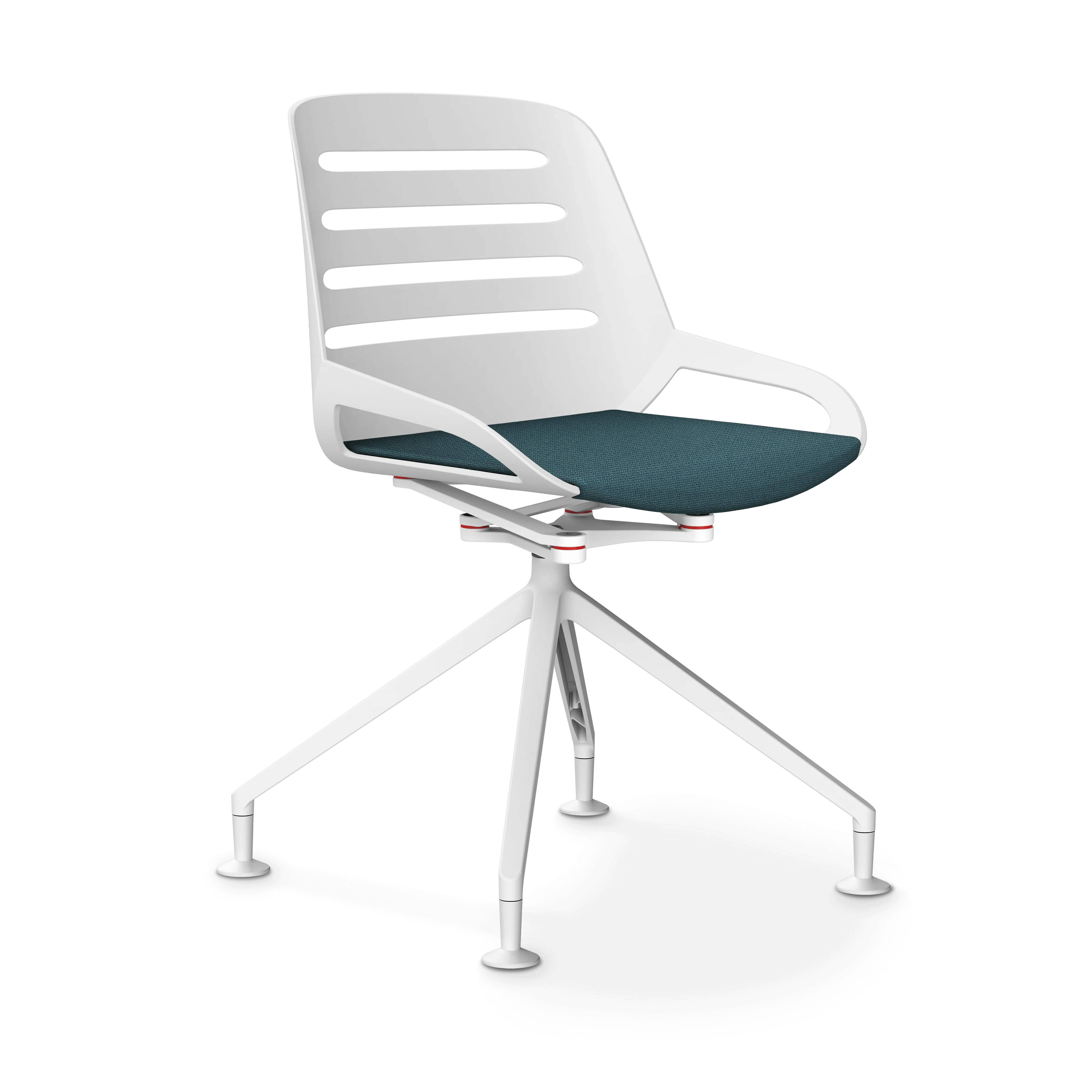 Aeris Numo Comfort Fußkreuz Gleiter Sitzbezug blau meliert - Image 7