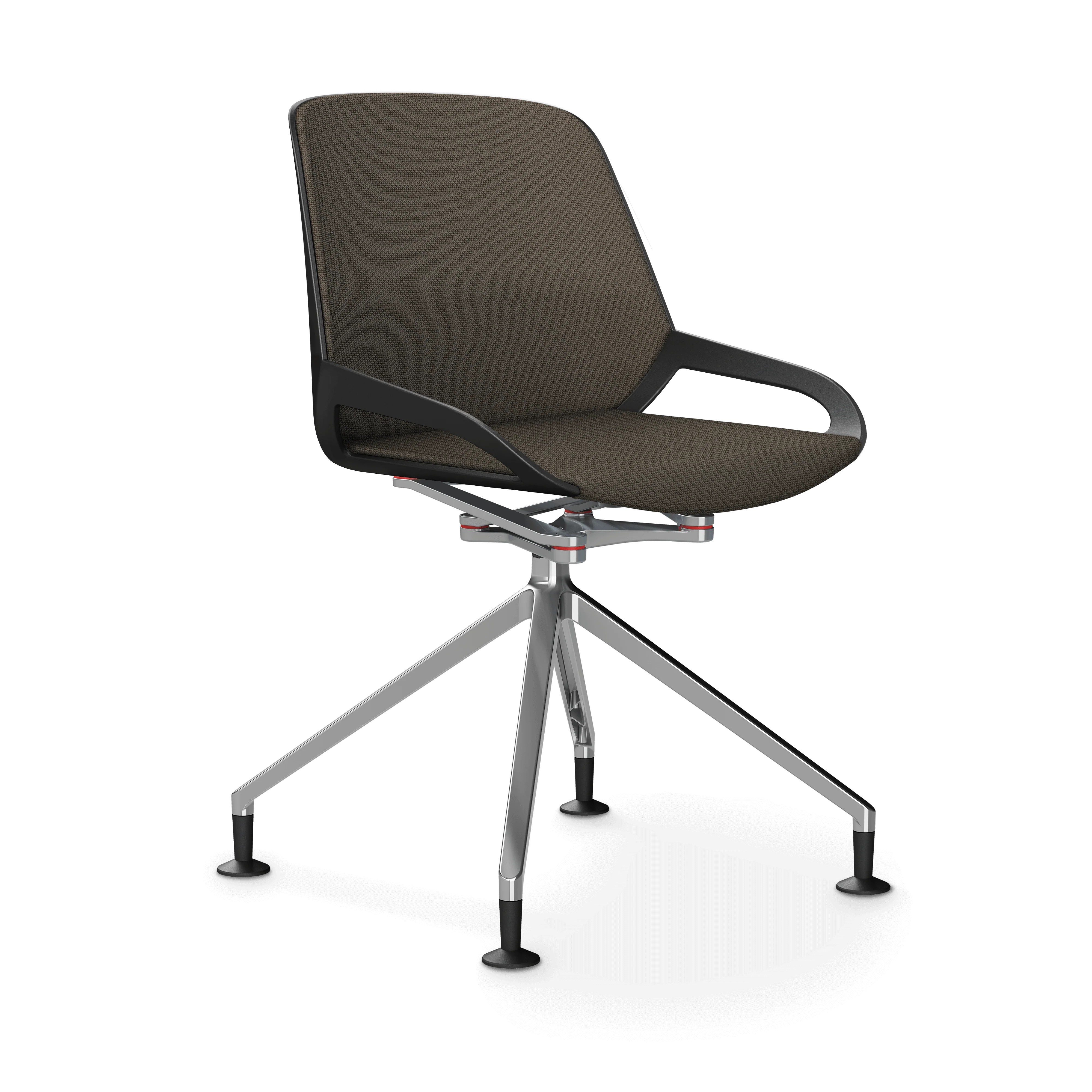 Aeris Numo Comfort Fußkreuz Gleiter Sitzbezug braun meliert - Image 4