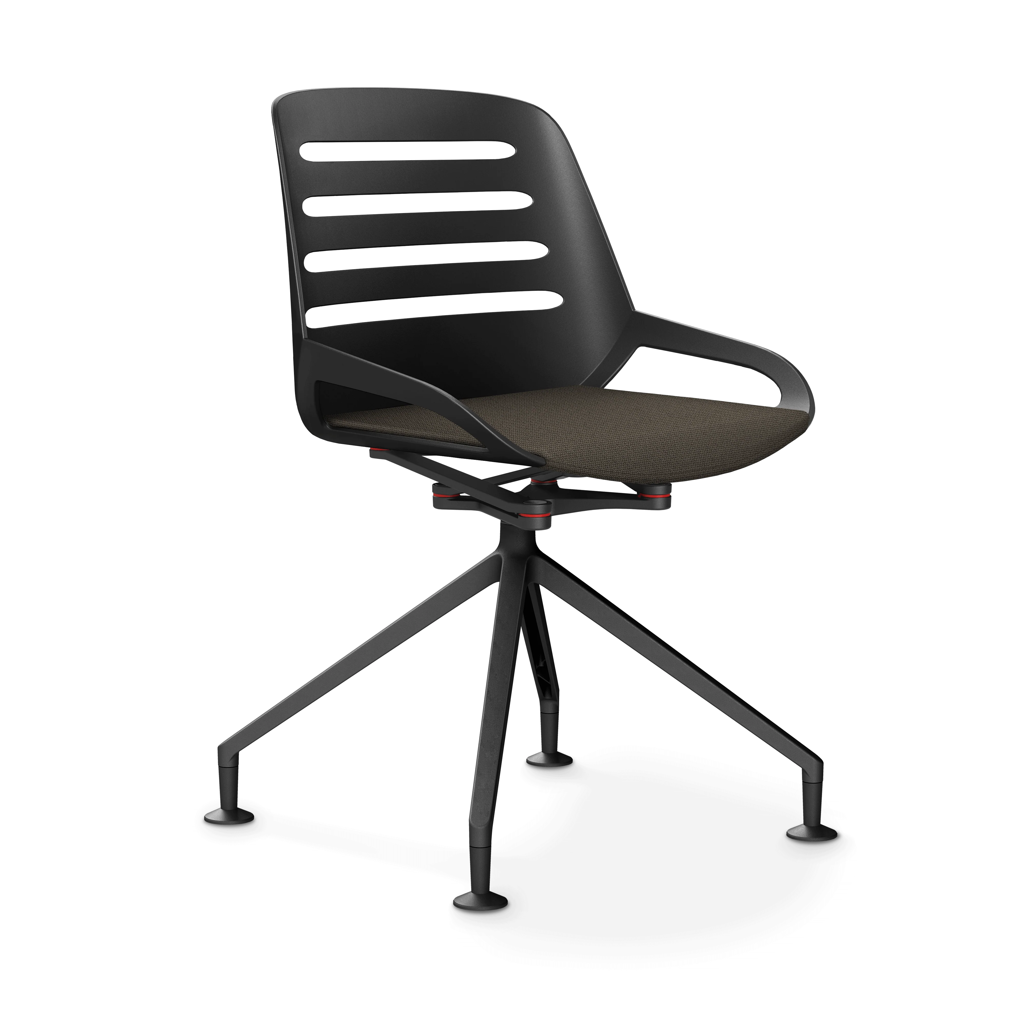 Aeris Numo Comfort Fußkreuz Gleiter Sitzbezug braun meliert - Image 7