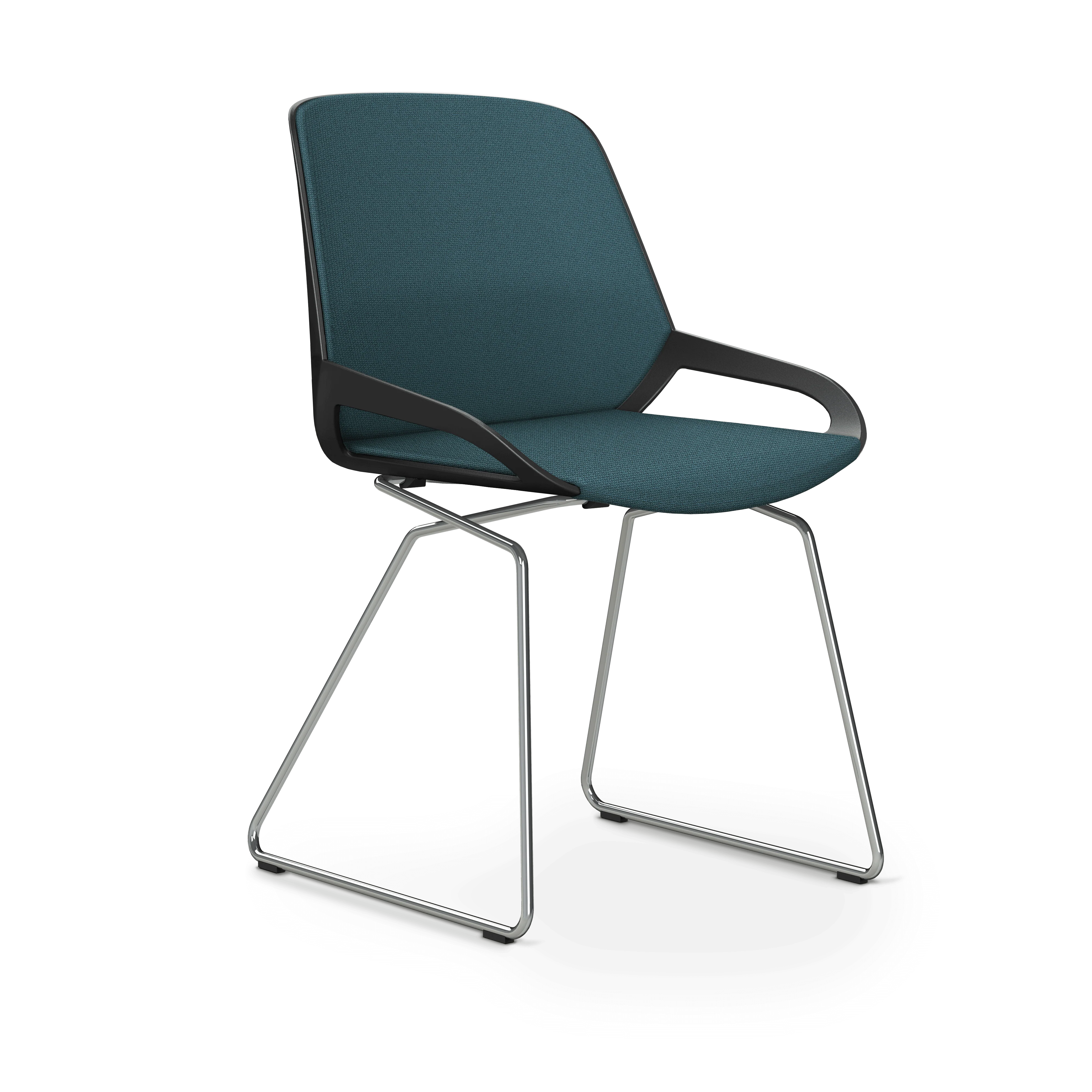 Aeris Numo Comfort Kufengestell Sitzbezug blau meliert - Image 6
