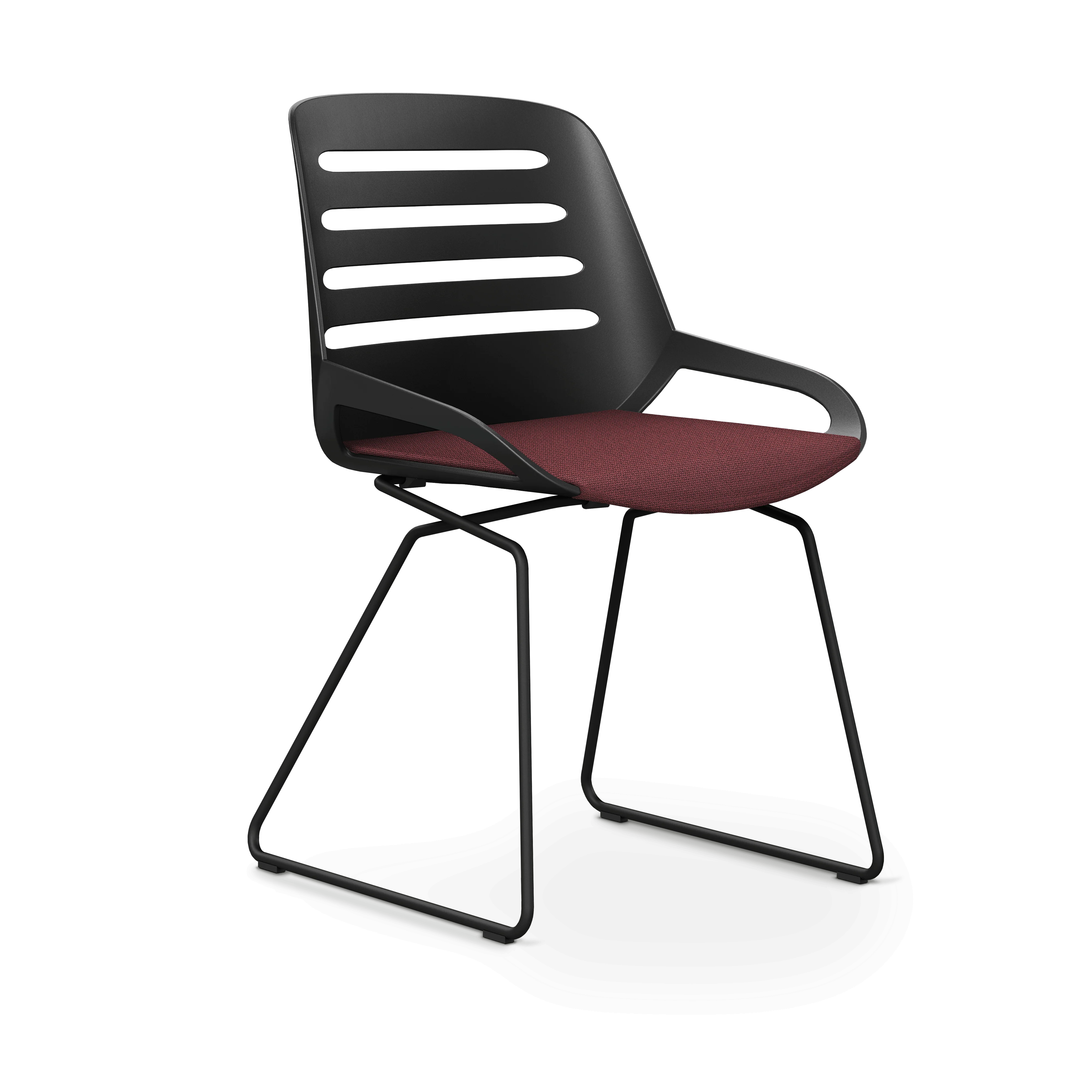 Aeris Numo Comfort Kufengestell Sitzbezug dunkelviolett meliert - Image 5