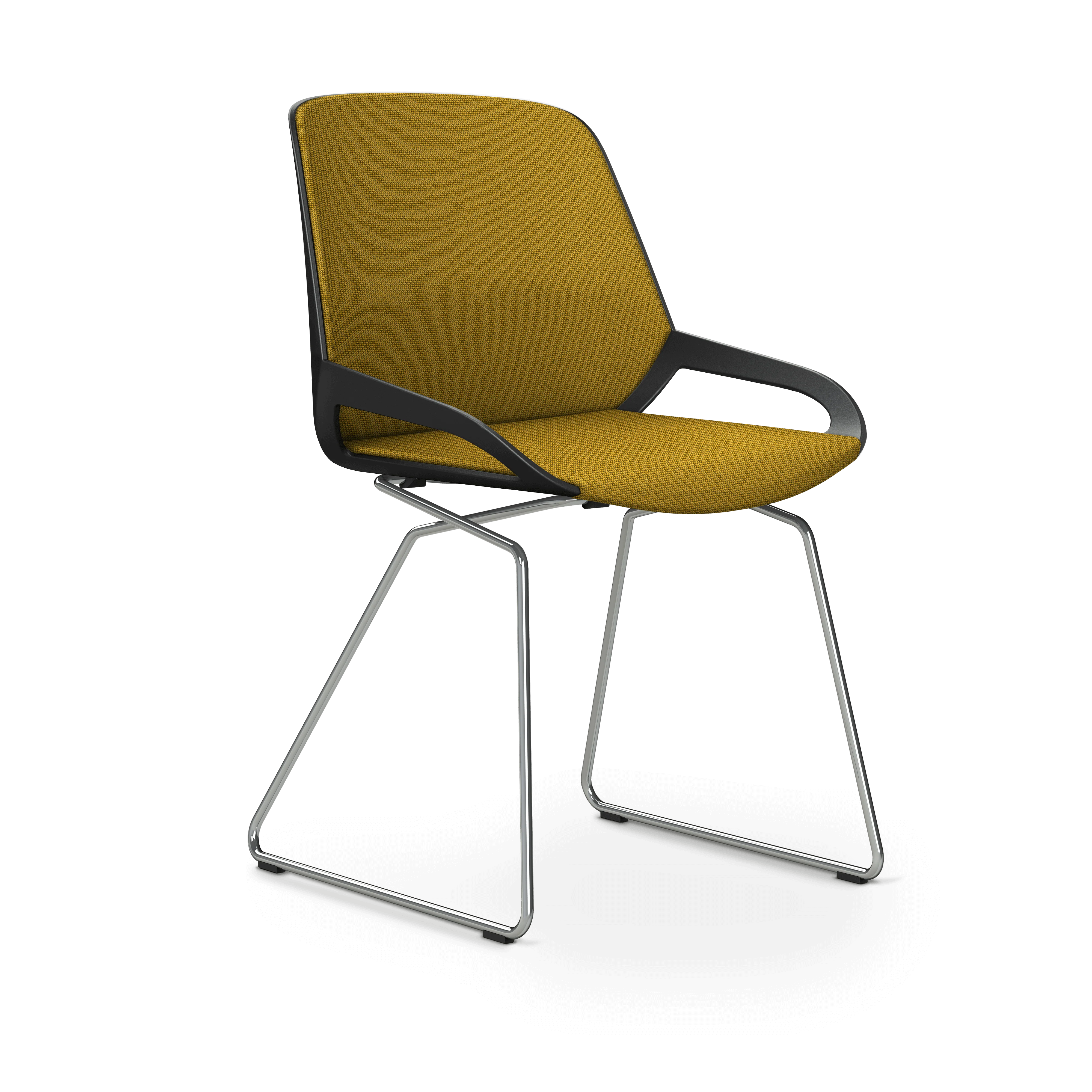 Aeris Numo Comfort Kufengestell Sitzbezug gelb meliert - Image 3