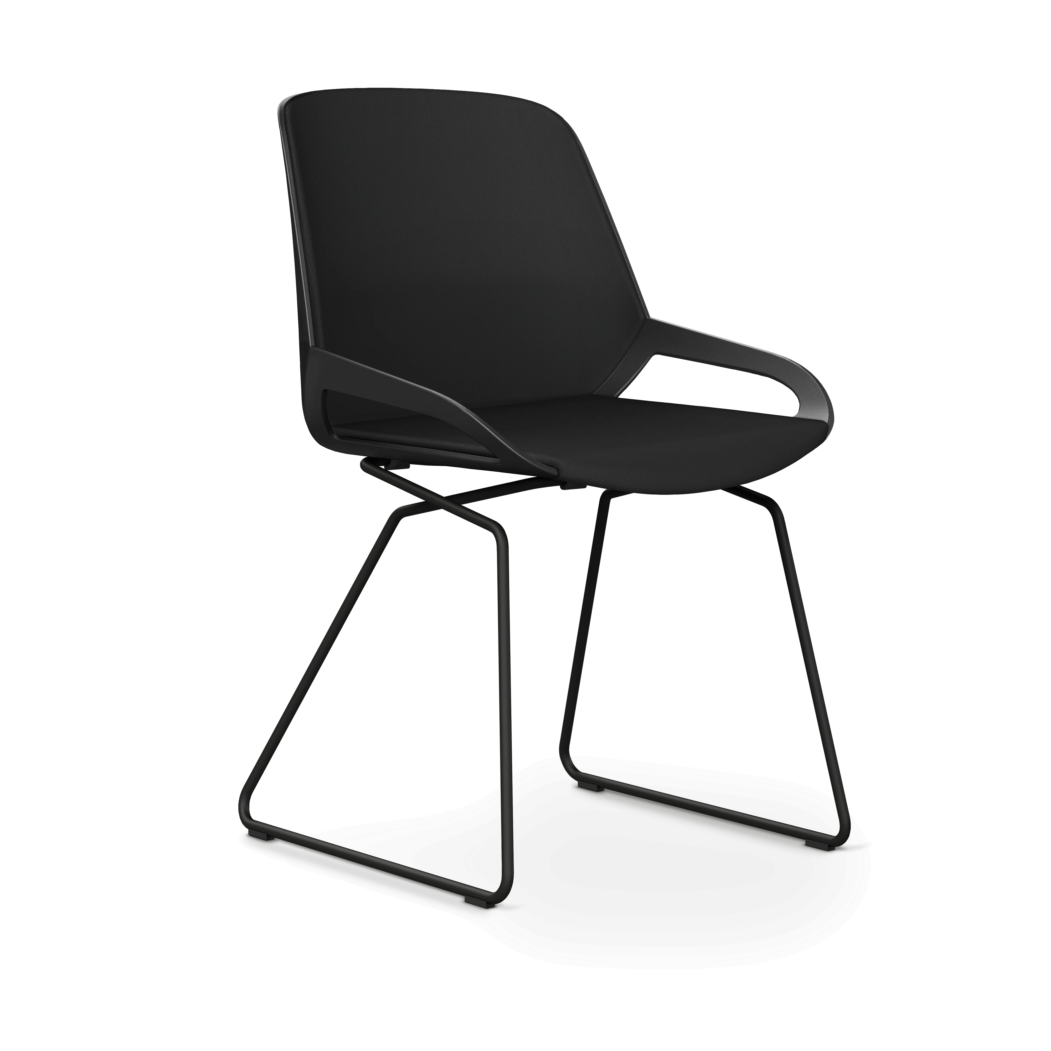 Aeris Numo Comfort Kufengestell Kunstleder Mediflex schwarz
