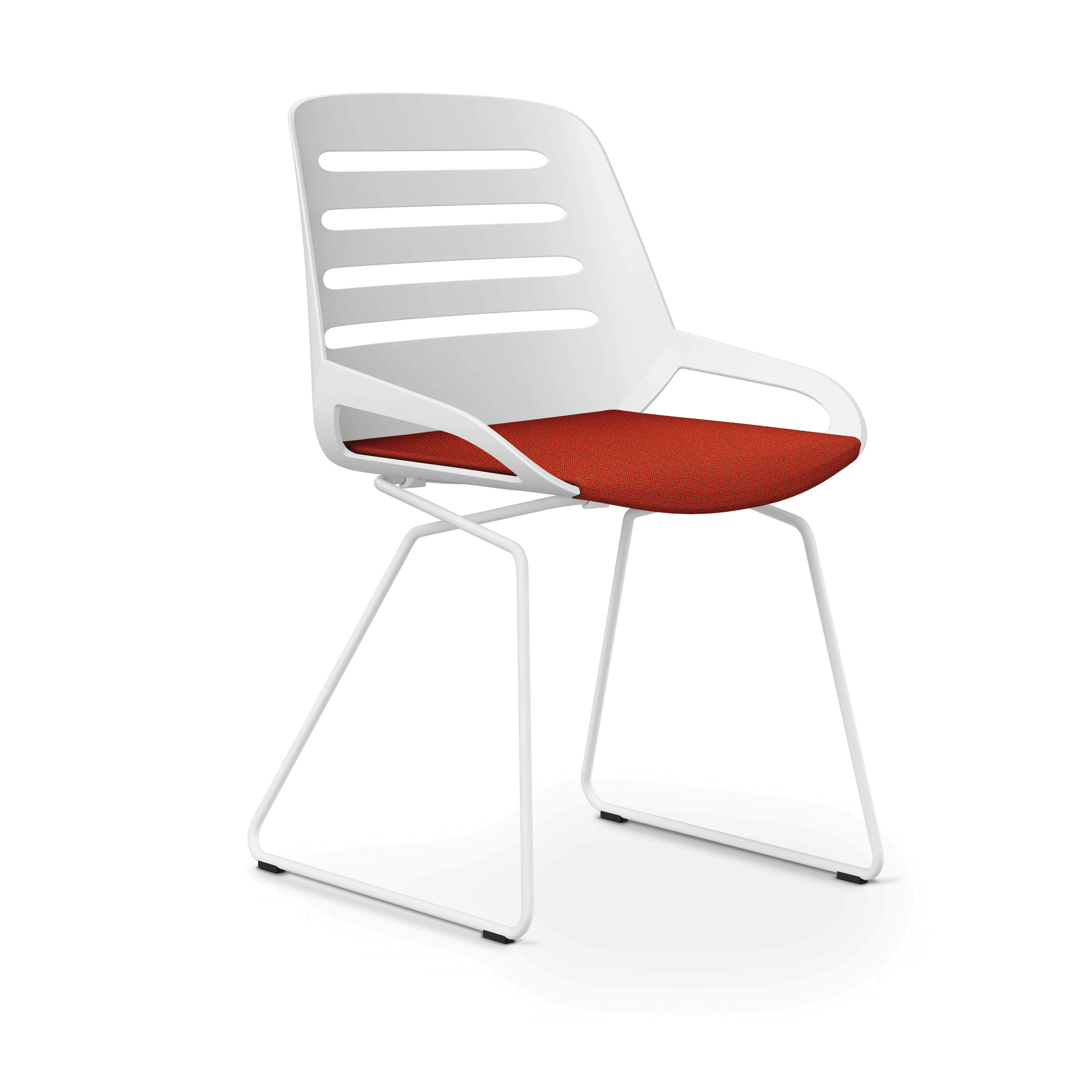 Aeris Numo Comfort Kufengestell Sitzbezug orange-rot meliert - Image 7