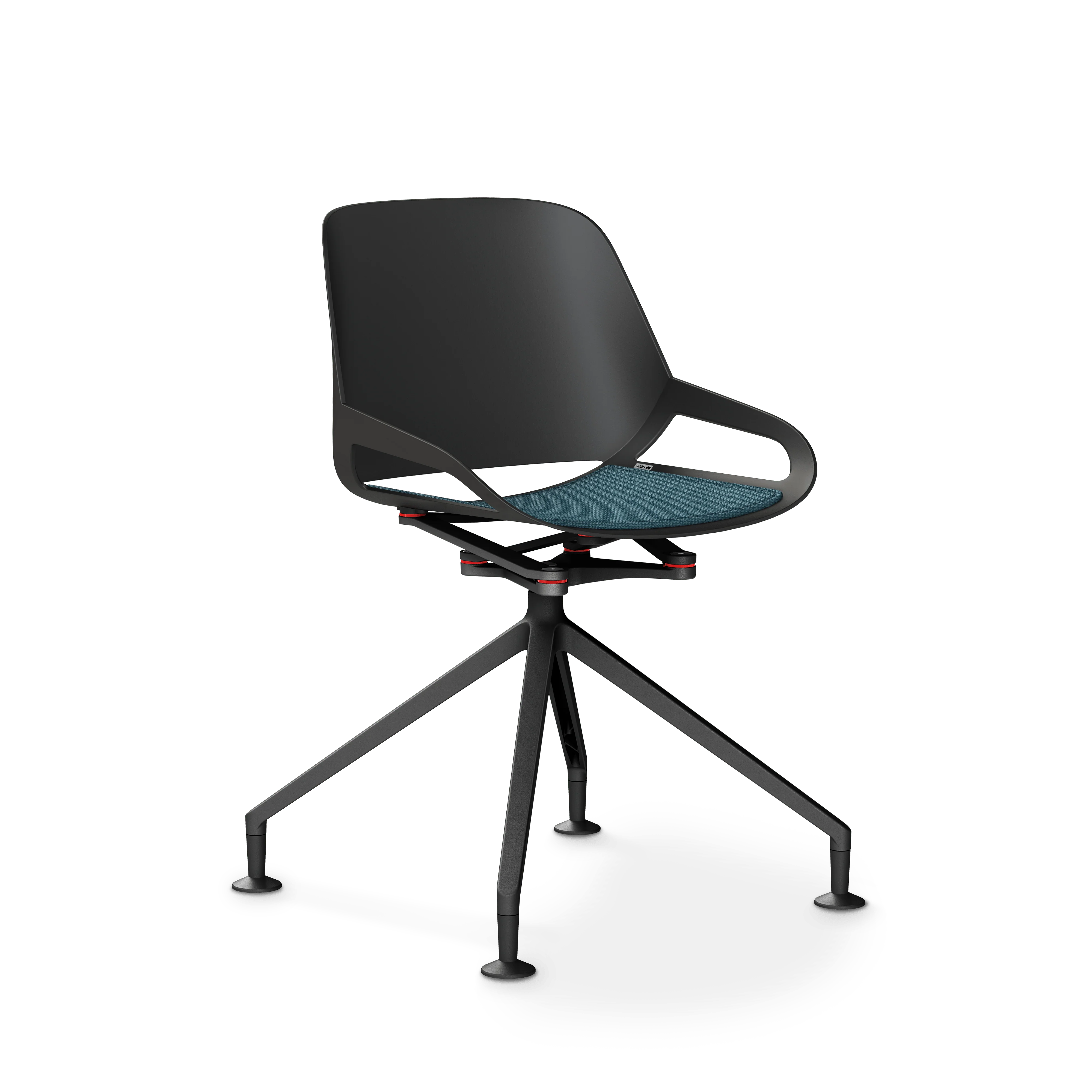 Aeris Numo Fußkreuz Gleiter Sitzschalenfarbe schwarz - Image 15
