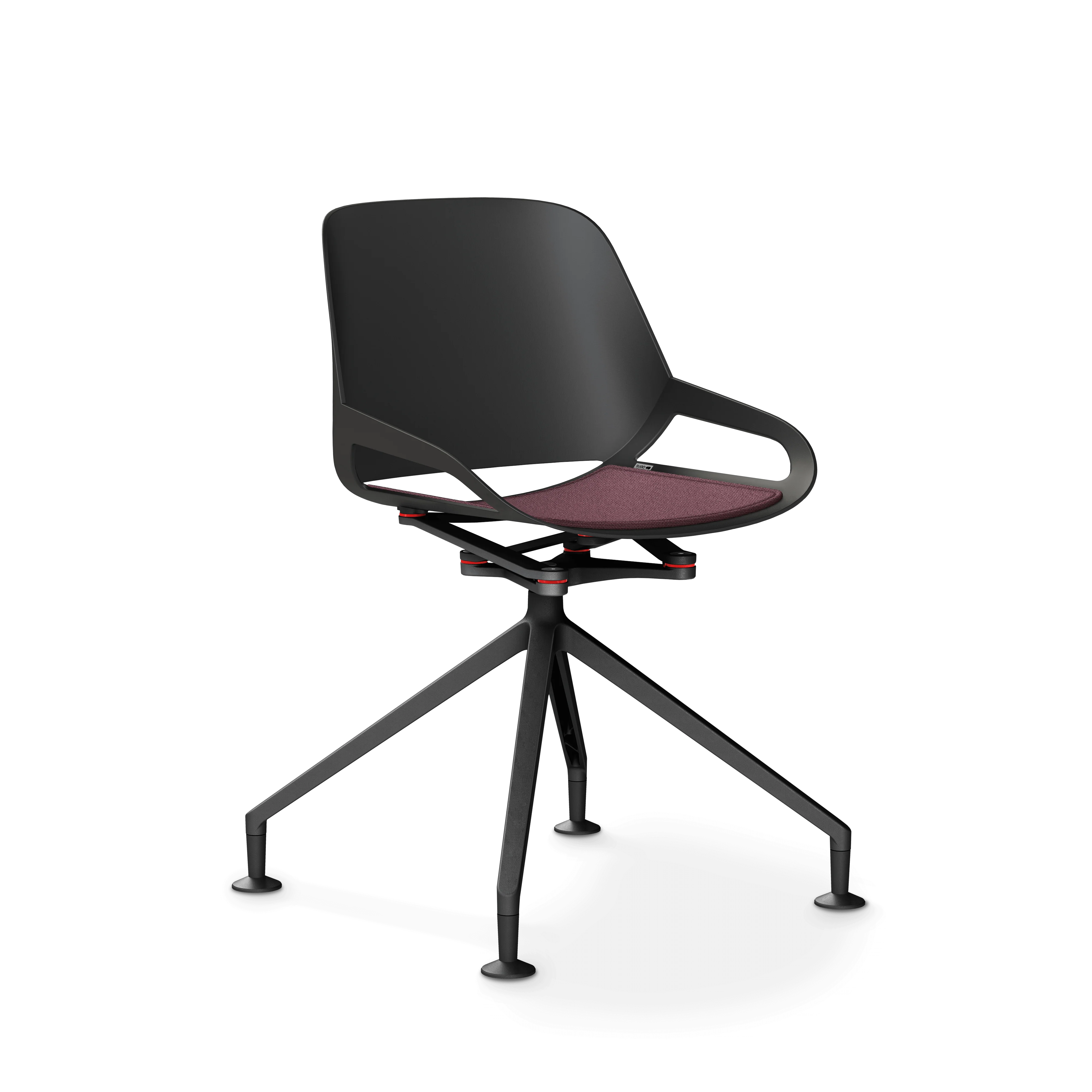 Aeris Numo Fußkreuz Gleiter Sitzschalenfarbe schwarz - Image 8