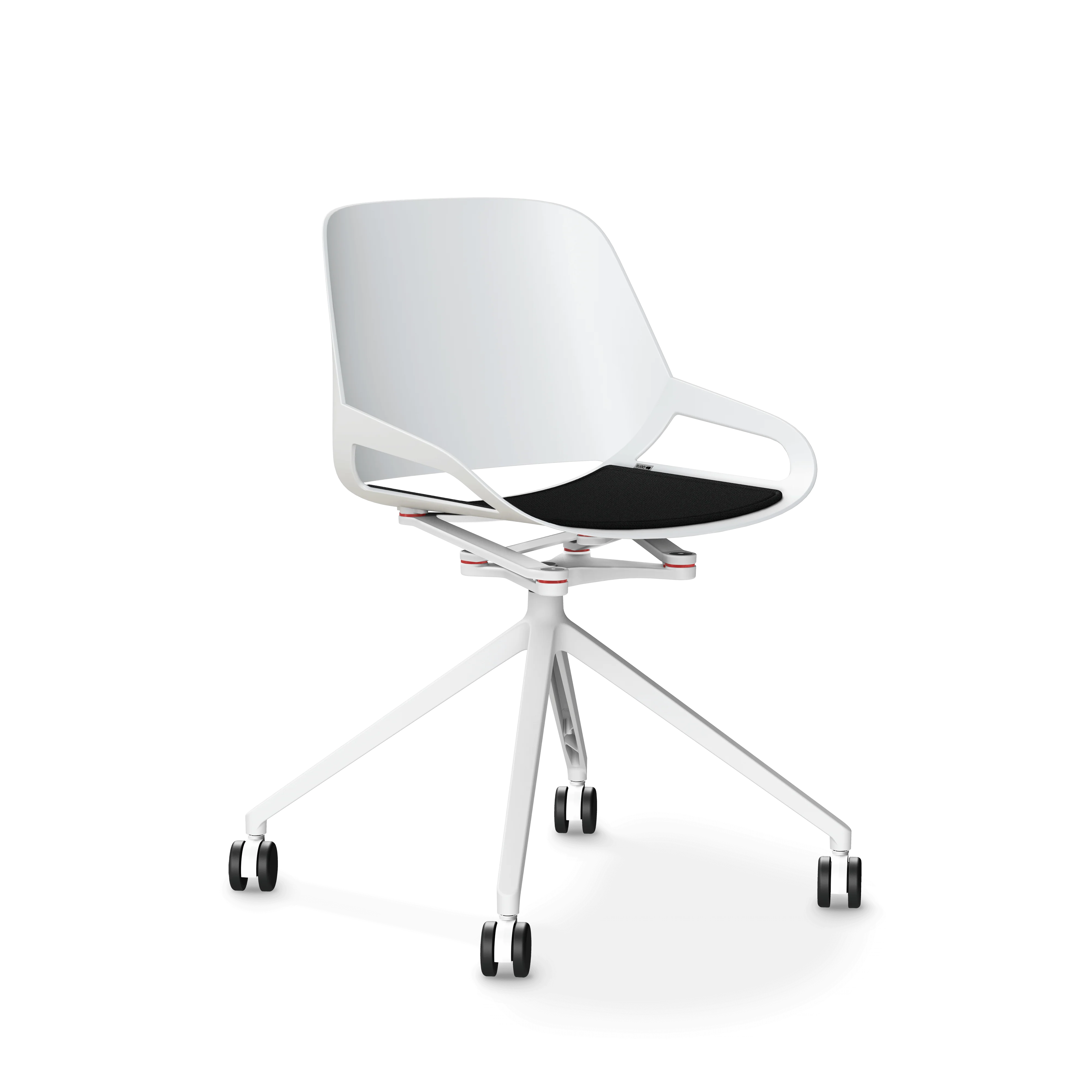 Aeris Numo Fußkreuz Rollen Sitzschalenfarbe weiß - Image 3