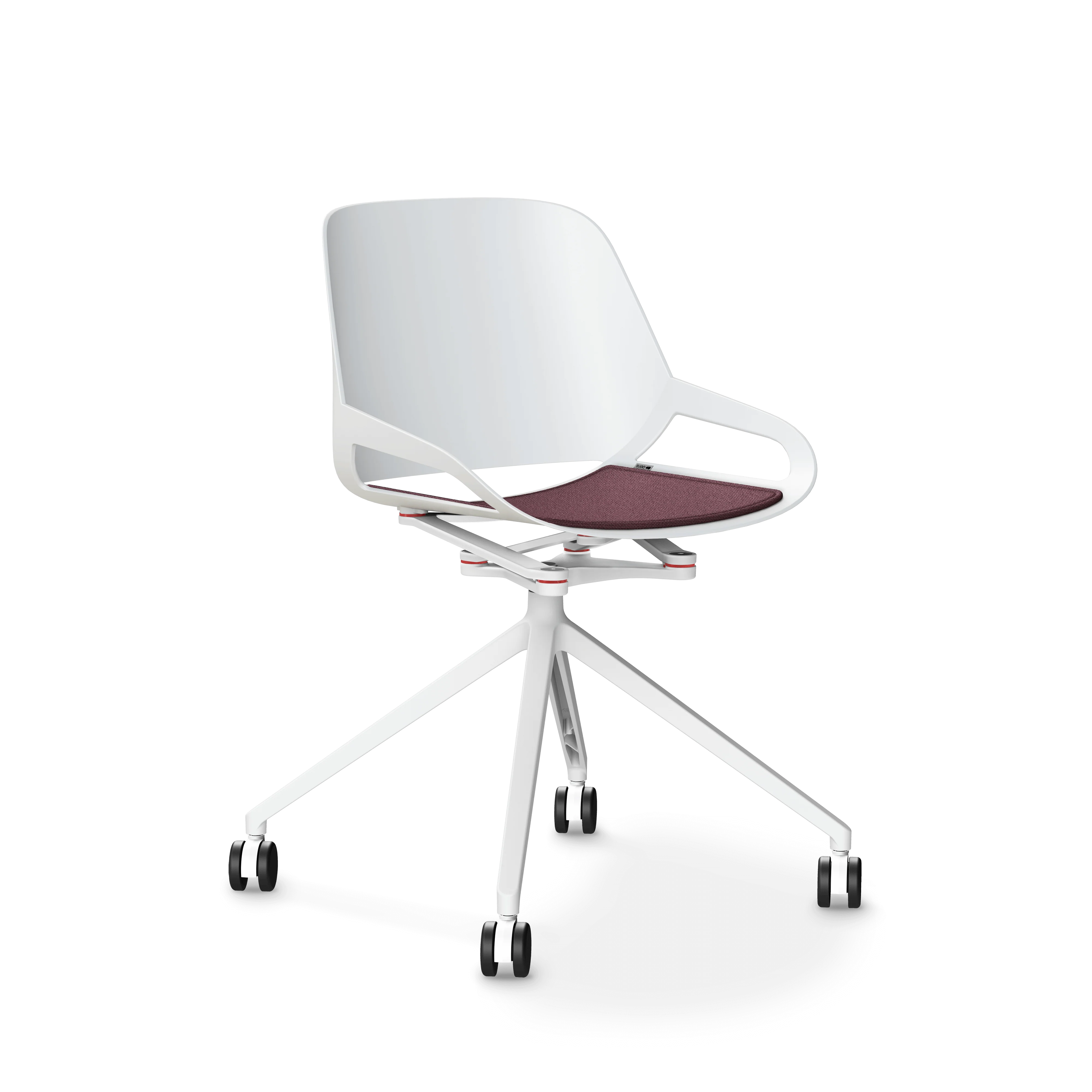 Aeris Numo Fußkreuz Rollen Sitzschalenfarbe weiß - Image 7