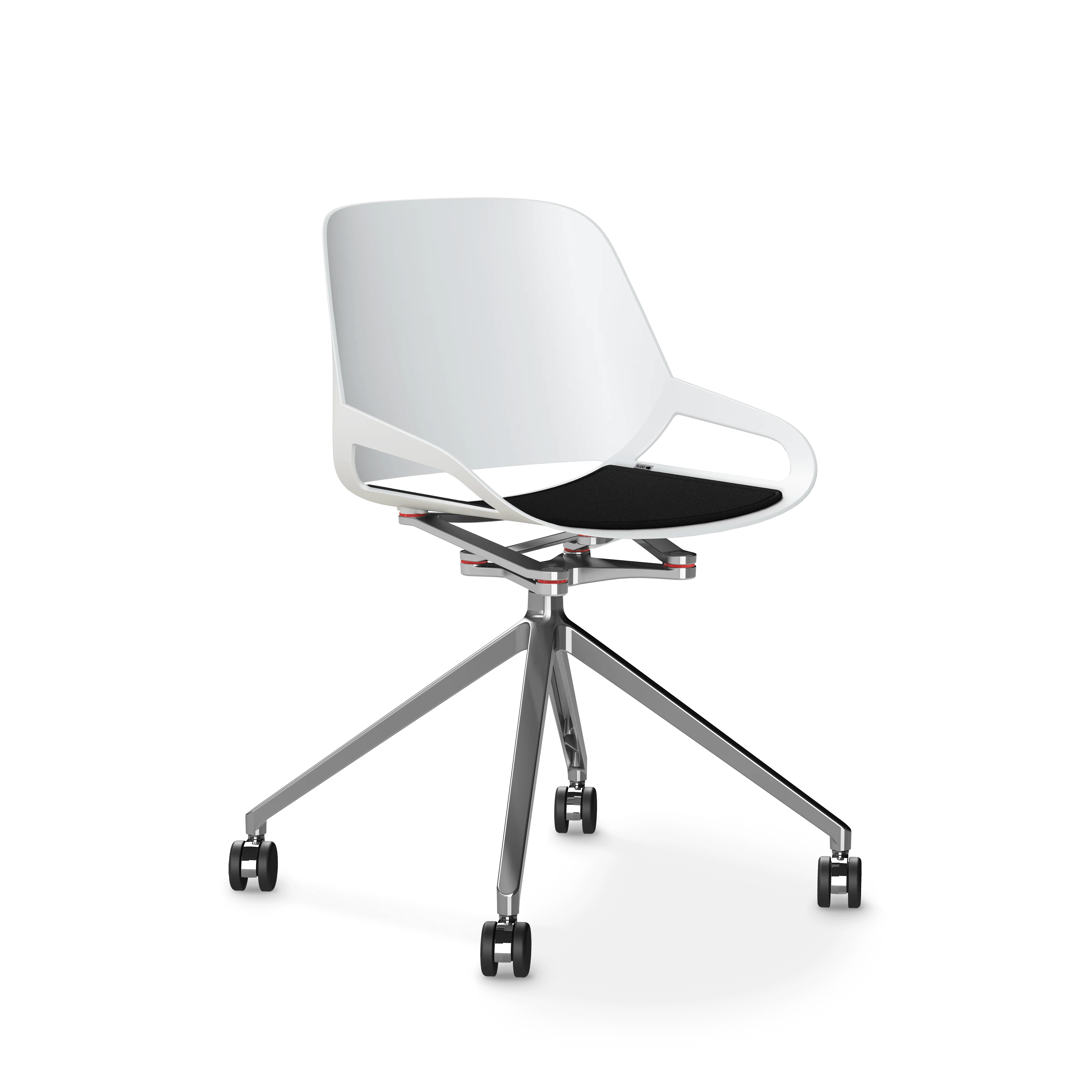 Aeris Numo Fußkreuz Rollen Sitzschalenfarbe weiß - Image 9