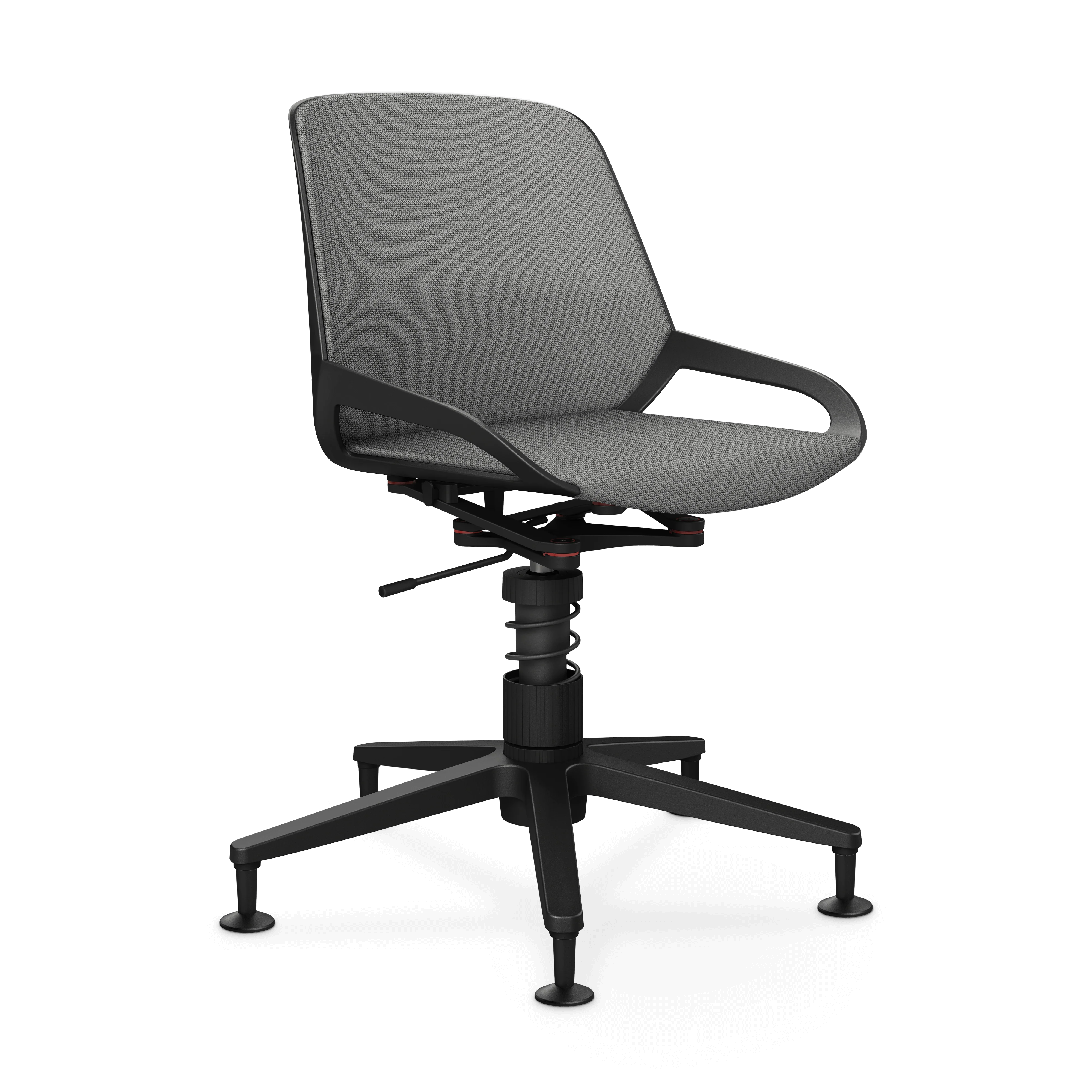 Aeris Numo Task Gestellfarbe schwarz Sitzbezug hellgrau meliert - Image 8