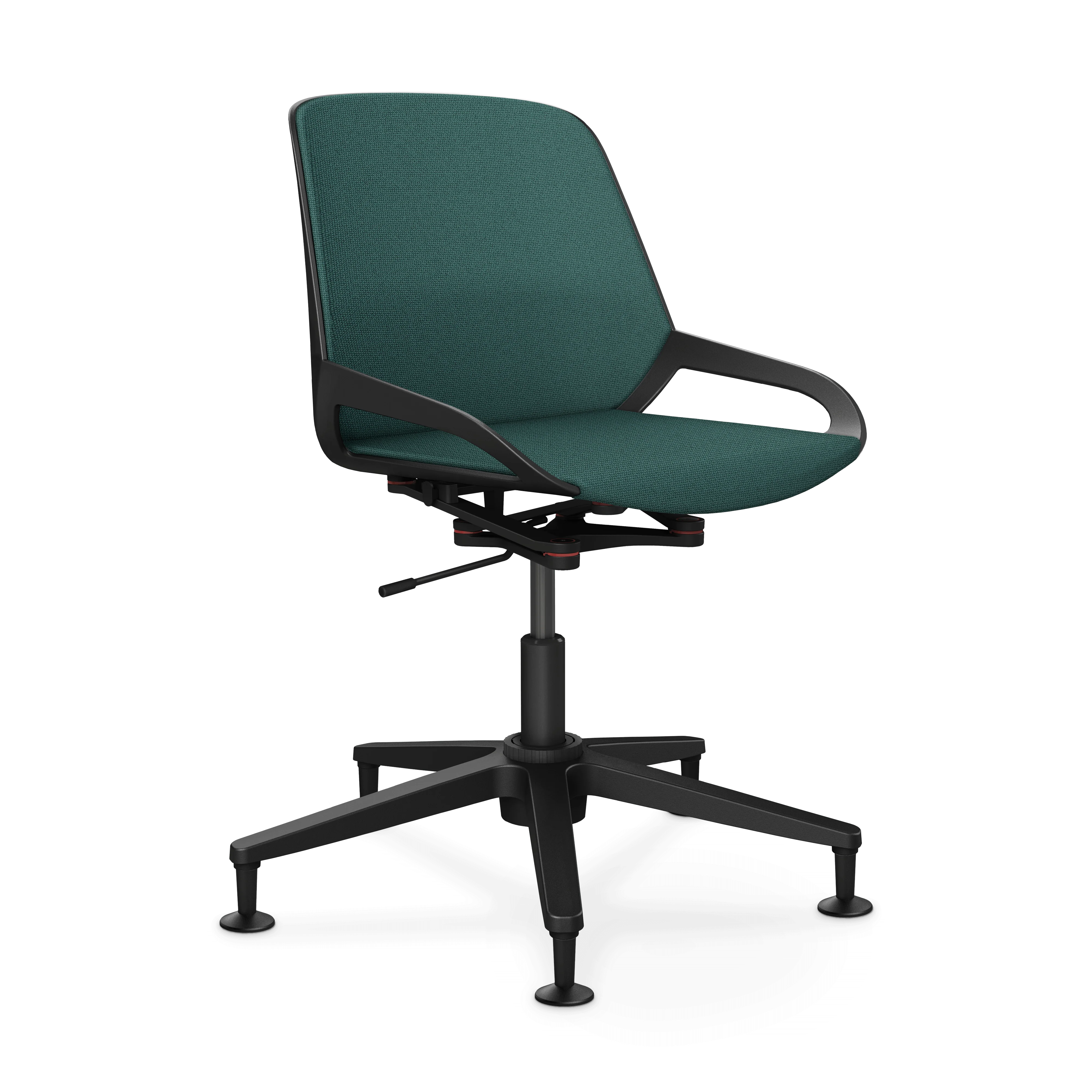 Aeris Numo Task Gestellfarbe schwarz Sitzbezug taubenblau meliert - Image 7